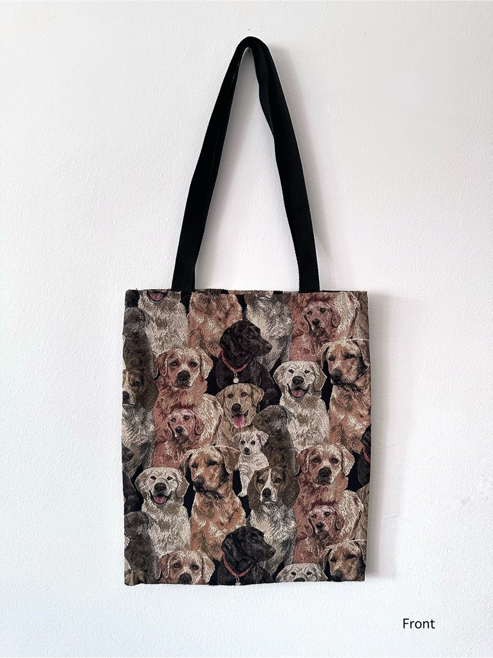 Woven Tapestry Tote: Labrador Retrievers